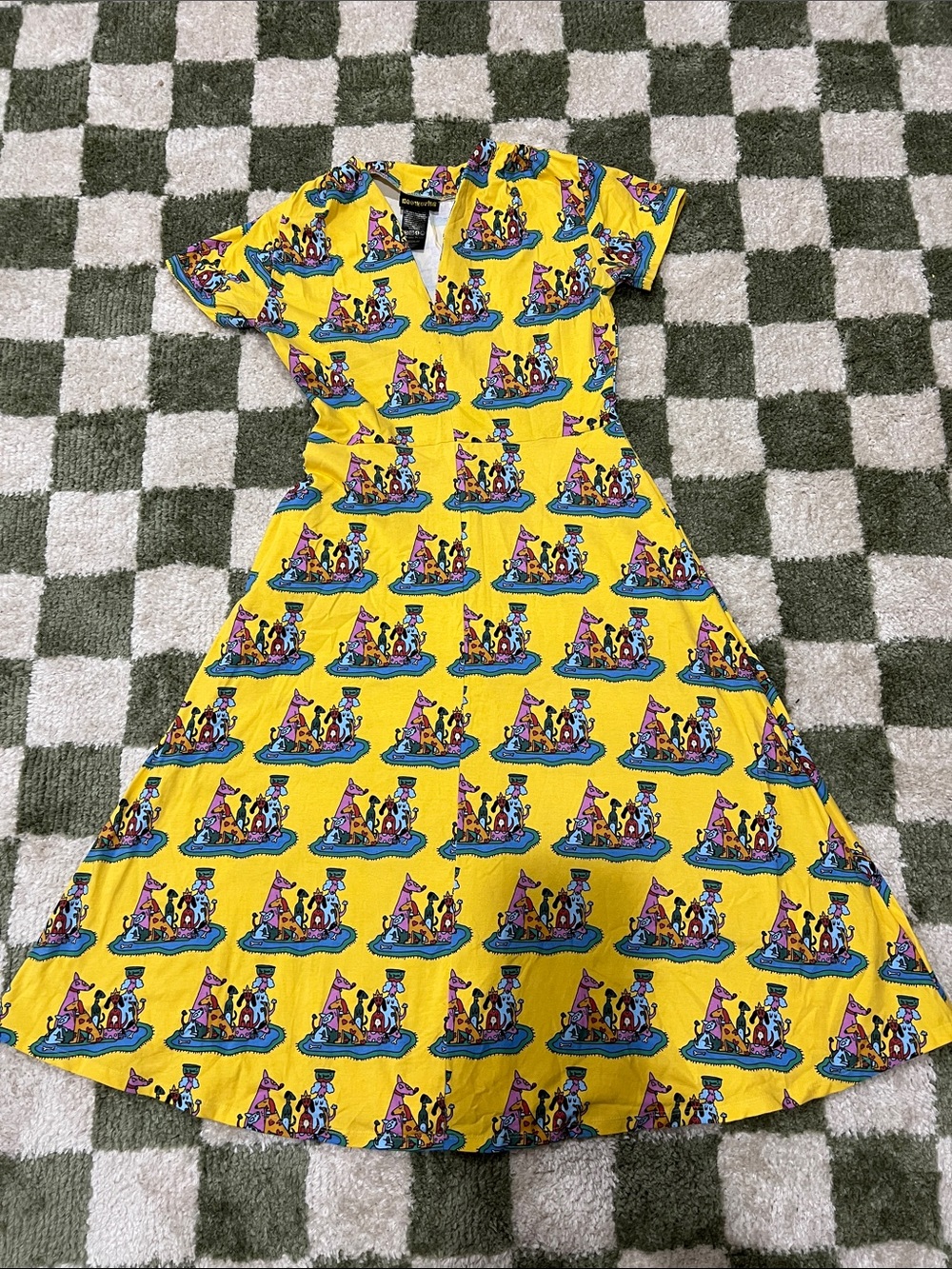 Dog party A-Line Dress by Nooworks